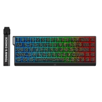 Tastatură MCHOSE Ace 68 Ultra E-Sport, Cu fir, Black Topographic
