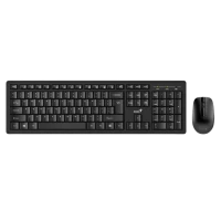 Клавиатура и мышь Genius KM-8200, Беспроводное, Чёрный
