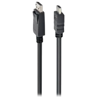 Cablu Video Cablexpert CC-DP-HDMI-5M, DisplayPort (M) - HDMI (M), 5m, Negru Cablu Video Cablexpert CC-DP-HDMI-5M, DisplayPort (M) - HDMI (M), 5m, Negru