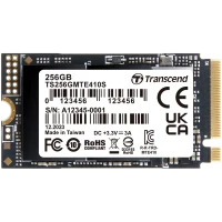 .M.2 NVMe SSD 256GB Transcend 410S [42mm, PCIe 4.0 x4, R/W:3000/1400MB/s, 190/330K IOPS, 150TBW]