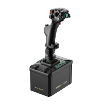 Schimbător de viteze MOZA AB6 Flight Simulator AS017, Negru