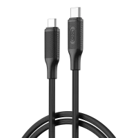 Cablu încărcare și sincronizare XO NB-Q265B, USB Type-C/USB Type-C, 1m, Negru