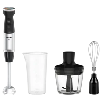 Blender de mână Tefal HB673830, Negru | Oțel inoxidabil