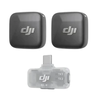 Портативный записывающий микрофон DJI Mic Mini (2TX + 1 Mobile RX), Беспроводной, Черный Портативный записывающий микрофон DJI Mic Mini (2TX + 1 Mobile RX), Беспроводной, Черный