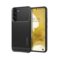 Чехол Spigen Samsung S22, Rugged Armor, Матовый черный