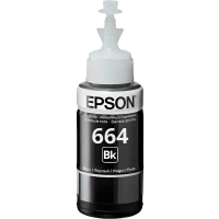 Recipient de cerneală Epson T664, 70ml, Negru