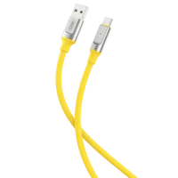 Cable de date XO NB251, USB Type-A/USB Type-C, 1m, Galben Cable de date XO NB251, USB Type-A/USB Type-C, 1m, Galben