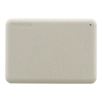 Внешний портативный жесткий диск Toshiba Canvio Advance, 1 ТБ, Белый (HDTCA10EW3AA)