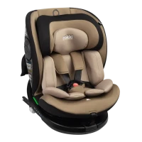 Детское автокресло Caretero Mokki i-Size, Группа 0+/1/2/3 (0-36 кг), Бежевый Детское автокресло Caretero Mokki i-Size, Группа 0+/1/2/3 (0-36 кг), Бежевый