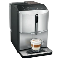Кофемашина Siemens TF303E01, Серебристый | Черный Кофемашина Siemens TF303E01, Серебристый | Черный