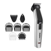 Trimmer pentru bărbați BaByliss 8-in-1 Titanium Multi Trimmer MT726E, Argintiu | Negru