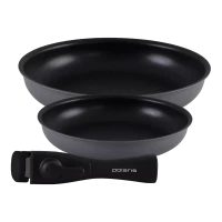 Frypan Set Polaris Stein-3D