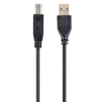 Адаптер USB Cablexpert CCP-USB2-AMBM-1M, USB Type-A/USB Type-B, 1м, Чёрный