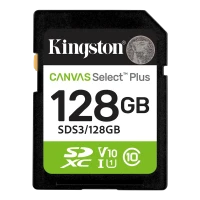 Card de Memorie Kingston Canvas Select Plus, 128GB (SDS3/128GB) Card de Memorie Kingston Canvas Select Plus, 128GB (SDS3/128GB)