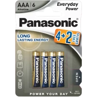 Baterii Panasonic LR03REE, AAA, 6buc.