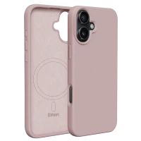 Чехол Etteri Silicone Mag case для iPhone 16 Plus, Light Pink
