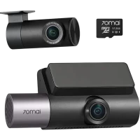 Set Dash Cam față și spate 70mai T800 + Rear Cam RC41, Negru