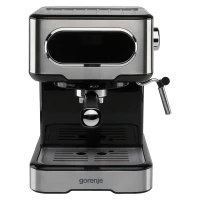 Cafetiera manuala Gorenje ESCM15DBK, 1100W, Argintiu Cafetiera manuala Gorenje ESCM15DBK, 1100W, Argintiu