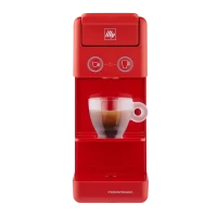 Cafetiera cu capsule illy Y3.3, 1250W, Roșu Cafetiera cu capsule illy Y3.3, 1250W, Roșu