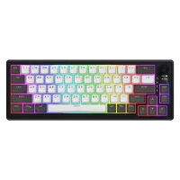Клавиатура HATOR Skyfall 65 PRO, Проводное / беспроводное, Чёрный | Серый