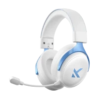 Căști gaming MCHOSE V9 Pro, Fără fir/Cu fir, Sky White