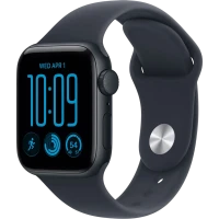 Apple Watch SE 3 40mm Aluminum Case with Navy Blue Sport Band - S/M MJKR4 GPS, Midnight Apple Watch SE 3 40mm Aluminum Case with Navy Blue Sport Band - S/M MJKR4 GPS, Midnight