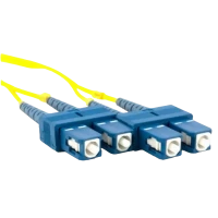 Patch cord APC Electronic FO-P007, 1m, Galben