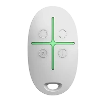 Buton de urgență Ajax SpaceControl, Alb