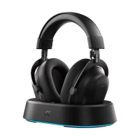 Căști gaming MCHOSE V9 Turbo Plus, Fără fir/Cu fir, Steel Black