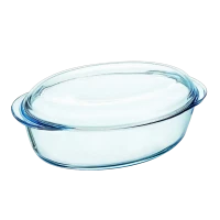 Tava de copt Pyrex 459A000, Transparent