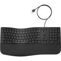 Клавиатура HP 480 Comfort, Проводное, Чёрный