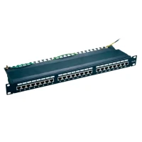 24 ports FTP Cat.5e patch panel, LY-PP5-30, 19 24 ports FTP Cat.5e patch panel, LY-PP5-30, 19