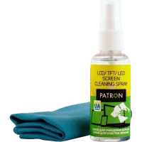 Set de curățare Patron F3-015, pentru ecrane LCD/LED