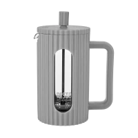 Cafetiera French Press RESTO 90532, 0,6L, Gri deschis Cafetiera French Press RESTO 90532, 0,6L, Gri deschis