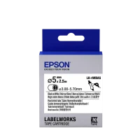 Epson LK4WBA5 , 5 mm x 2.5 m Epson LK4WBA5 , 5 mm x 2.5 m