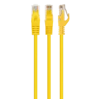 Patch cord Cablexpert PP6U-0.5M/Y, Cat6 UTP, 0,5m, Galben