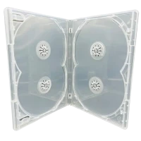 DVD Box Platinet 14 mm pentru Amaray 4 Clear
