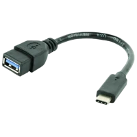 Адаптер USB Cablexpert A-OTG-CMAF3-01, USB Type-A (F)/USB Type-C (M), 0,2м, Чёрный Адаптер USB Cablexpert A-OTG-CMAF3-01, USB Type-A (F)/USB Type-C (M), 0,2м, Чёрный