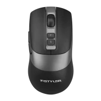 Wireless Mouse A4Tech FG50S Plus, Fstyler 2.4G Optical With Silent Button , Black