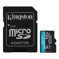 Card de Memorie Kingston Canvas Go! Plus, 512GB (SDCG4/512GB) Card de Memorie Kingston Canvas Go! Plus, 512GB (SDCG4/512GB)