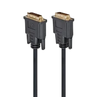 Cablu Video Cablexpert CC-DVI2-BK-15, DVI-D (M) - DVI-D (M), 4,5m, Negru Cablu Video Cablexpert CC-DVI2-BK-15, DVI-D (M) - DVI-D (M), 4,5m, Negru