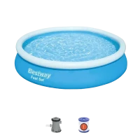 Piscină gonflabilă Bestway 57274, 5377L, Albastru deschis