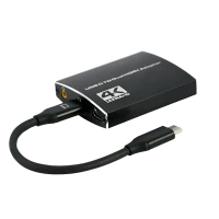 Cablu Video Cablexpert A-CM-HDMIF2-01, USB 3.1 Type-C (F) - 2 x HDMI (F), 0.15 m, Negru Cablu Video Cablexpert A-CM-HDMIF2-01, USB 3.1 Type-C (F) - 2 x HDMI (F), 0.15 m, Negru
