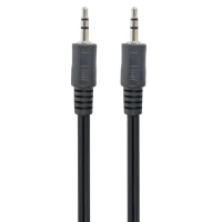 Аудиокабель Cablexpert CCA-404-5M, 3.5mm 3-pin (M) - 3.5mm 3-pin (M), 5м, Чёрный