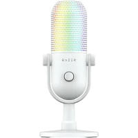 Microfon Gaming Razer Seiren V3 Chroma, Cu fir, Alb