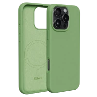 Husă Etteri Silicone Mag pentru Apple iPhone 16 Pro Max, Verde deschis