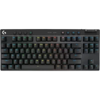 Tastatură Logitech G Pro X TKL, Cu fir / Fără fir, Negru
