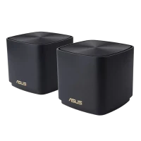 Домашняя Mesh Wi-Fi система ASUS ZenWiFi XD4 Plus (B-2-PK), Wi-Fi, Чёрный