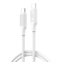 Cablu încărcare și sincronizare XO NB-Q265B, USB Type-C/USB Type-C, 1m, Alb Cablu încărcare și sincronizare XO NB-Q265B, USB Type-C/USB Type-C, 1m, Alb