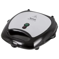 Aparat pentru sandwich multifunctional Tefal BreakTime SW614831, Negru | Argintiu